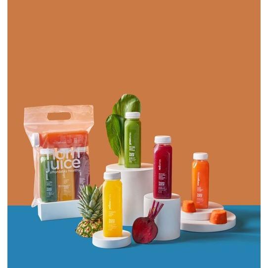 

! Healthy Set 4 Botol - Cold Pressed Hom - Jus Detox - Jus Sehat - Jus