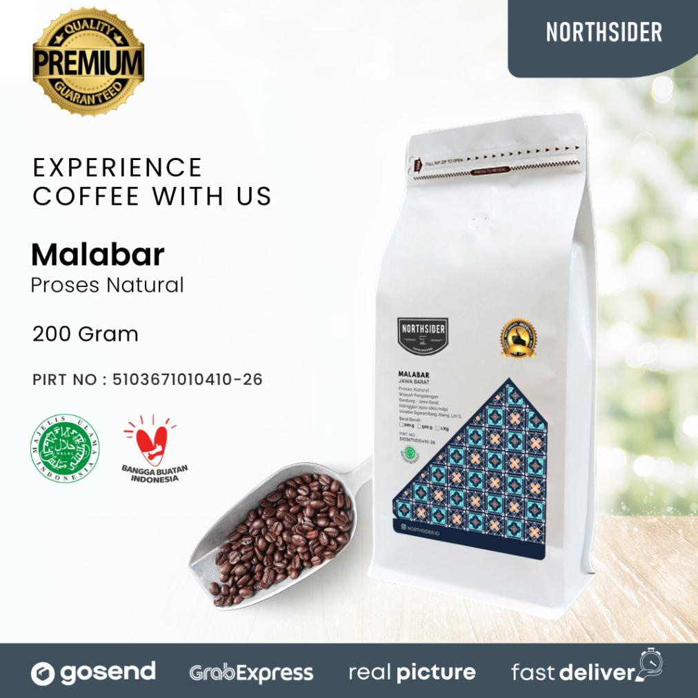 

Northsider Kopi Arabika Java Malabar Natural coffee 1kg