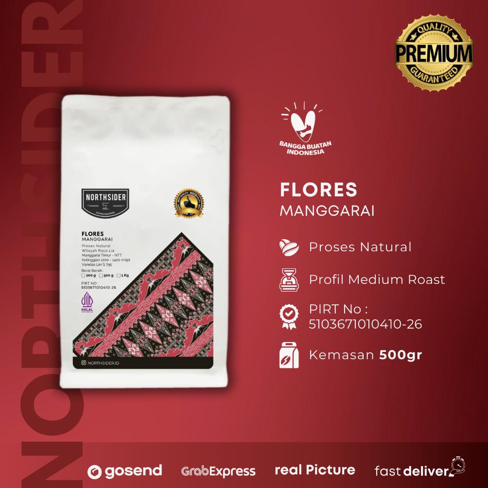 

Northsider Kopi arabika Flores Manggarai Natural coffee 500g