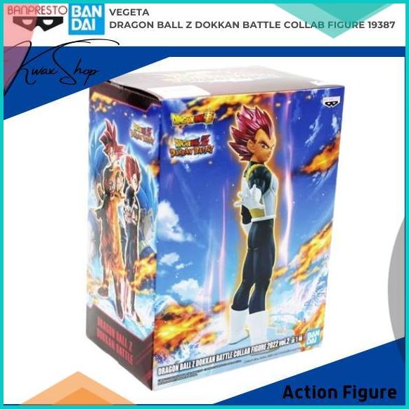 BANDAI Vegeta Dragon Ball Z Dokkan Battle Collab Figure 19387 16novz3