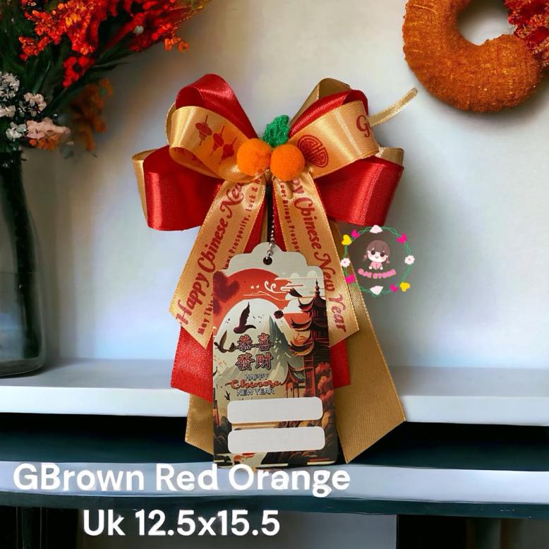 

Sale !! (Po H+2Hari) Pita Hampers Imlek Hangtag 12.15 Siap Pakai. Pita Cny. Pita Parcel Imlek Terlaris
