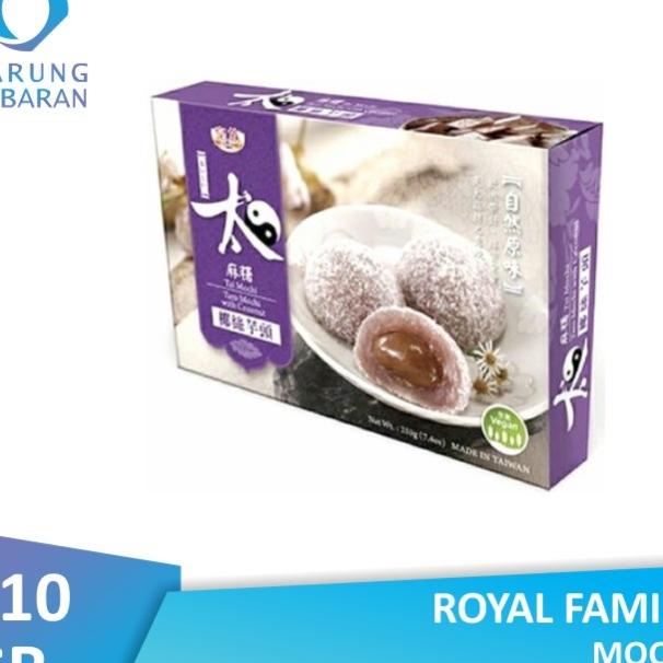 

Royal Faly Taro Coconut Mochi 210Gr