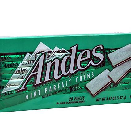 

Andes Cokelat Creme De Menthe Thins 28 Pcs Andes Coklat Nt