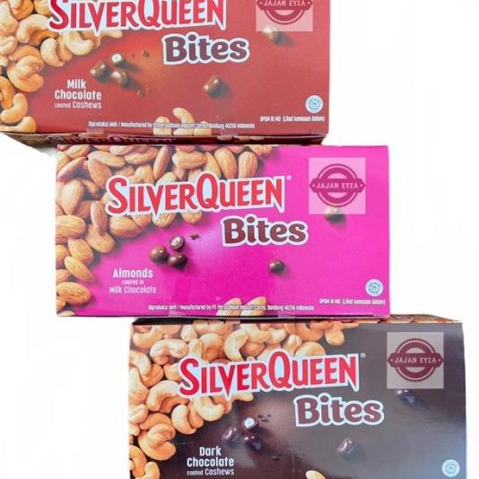 

Sierqueen Bites Box Coklat Isi 12 X 30 Gram Mede/ Almond/ Dark Chocolate