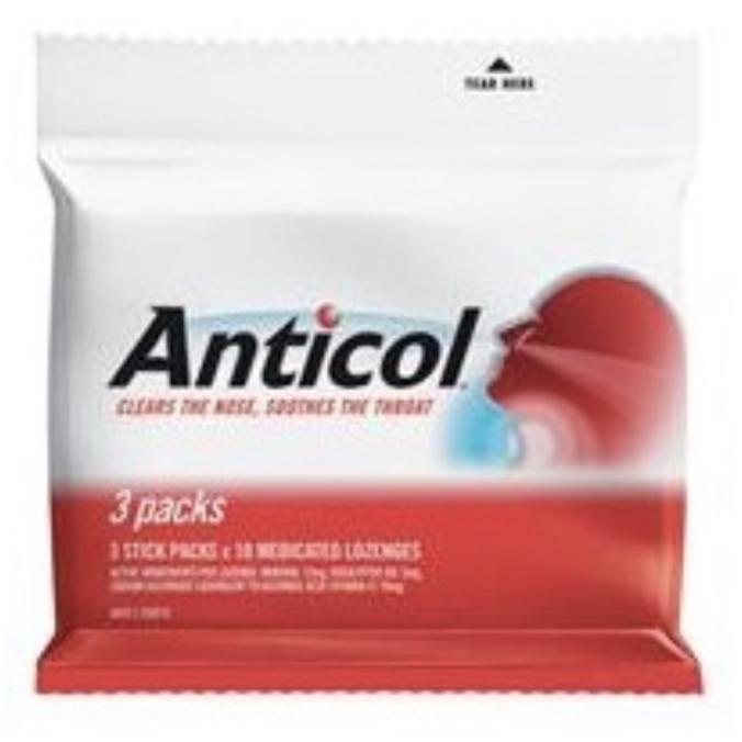 

Allens Anticol 3X10 Lozenge Multipack Import Permen Batuk Tenggorokan
