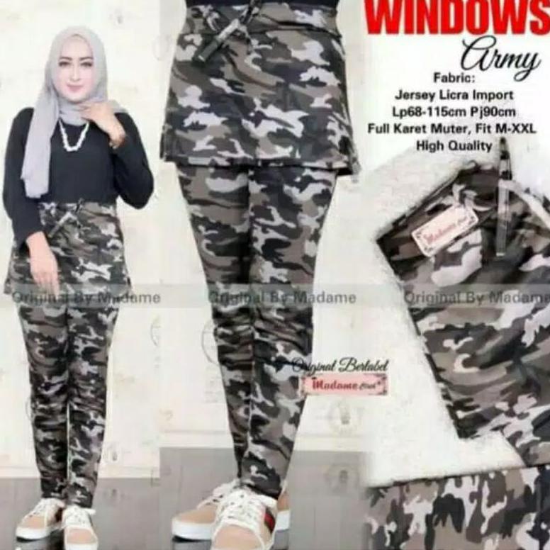 Best Seller Celana Rok Senam Army/Celana Rok Senam Arobik/Celana Rok Army/Celan Rok Army