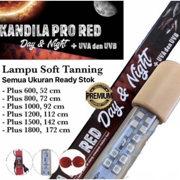 KANDILA PRO RED DAY AND NIGHT LAMPU LED View Aquarium Ikan Plus 1000