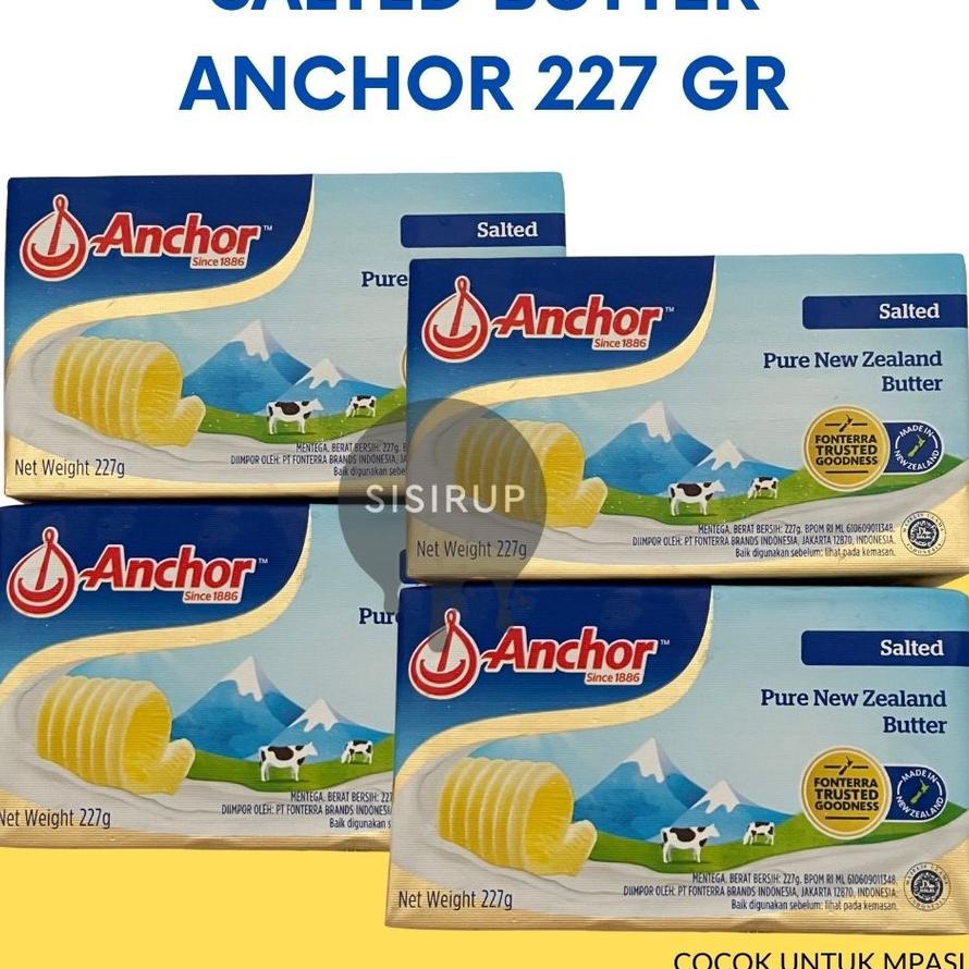 

Ed Butter Anchor 227 Gram / Pats / Butter