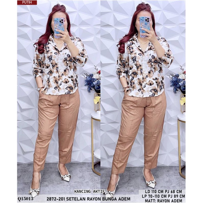 2872.SETELAN RAYON BUNGA.LD 110