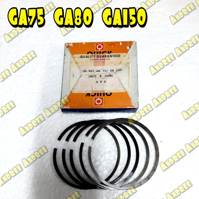 langsung order saja] GA 75 80 150 Ring Piston Seher Kubota GA75 GA80 GA150 GA-80 GA-150