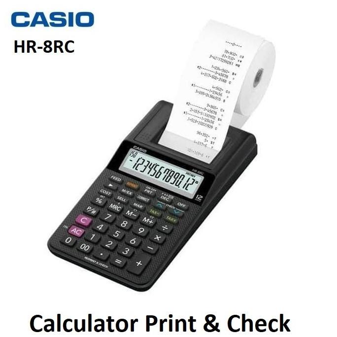 

Diskon !!! Januari Termurah Casio Kalkulator / Calculator Hr-8Rc - Reprint Dan Check - Siap Kirim