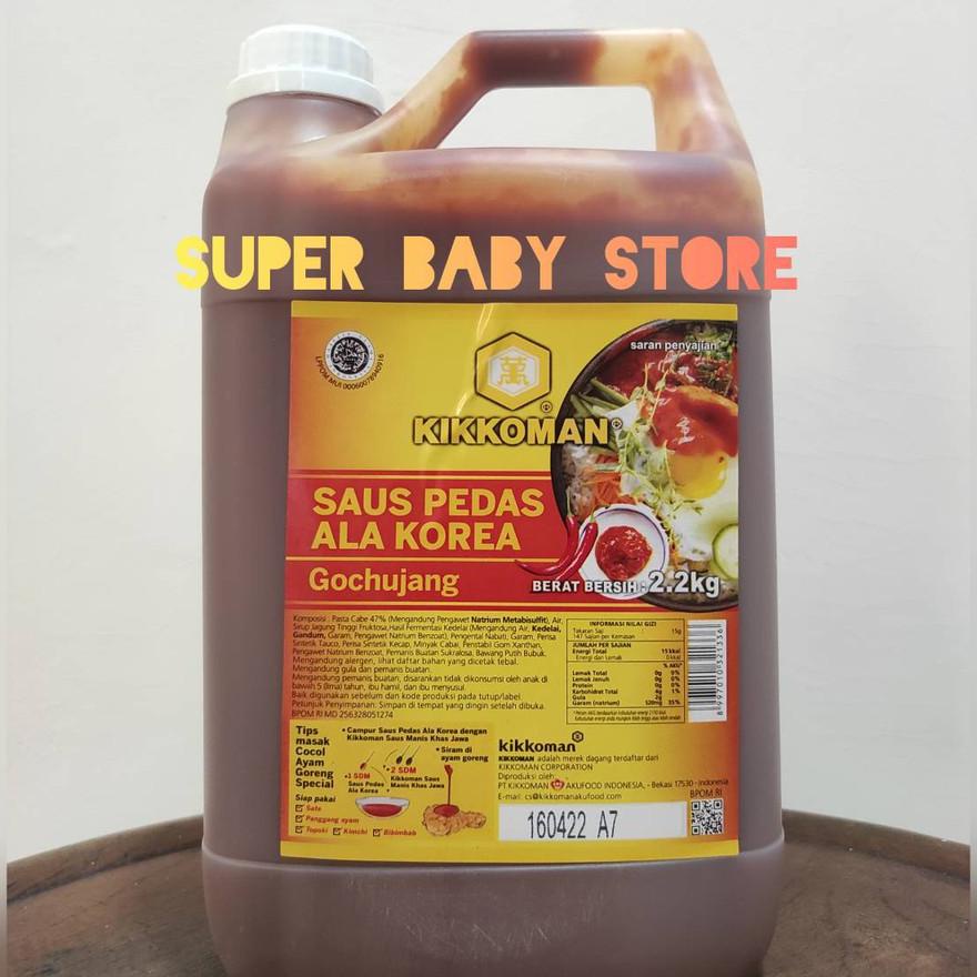 

Kikkoman Gochujang Sauce - Saus Pedas Khas Korea 2 Liter Halal