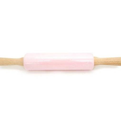 Bein Rolling Pin Adonan Kue Gilingan Adonan Kue Silikon Gagang Kayu