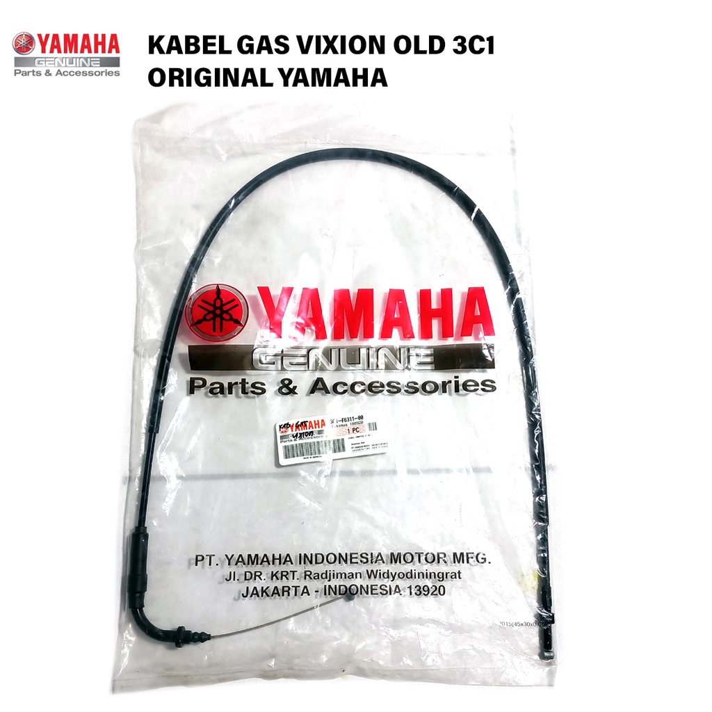 KABEL GAS JUP Z1 (1DY-00) UNTUK MOTOR JUPITER Z1 MERK YGP