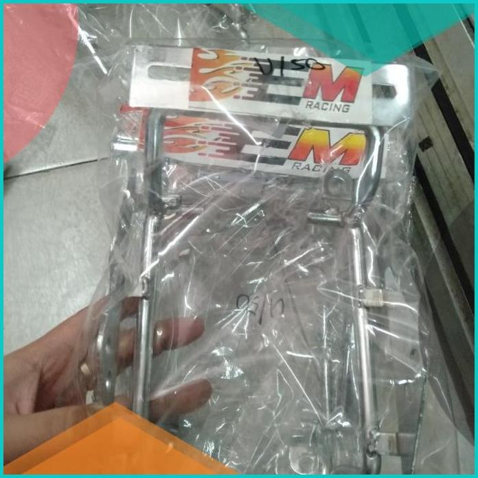 breket pangkon lampu depan tralis honda tiger variasi motor chrome 16n