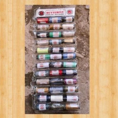 

Diskon !!! Januari Termurah Benang Jahit Butterfly Biasa Sedang 1Renceng / 36Pcs - Siap Kirim