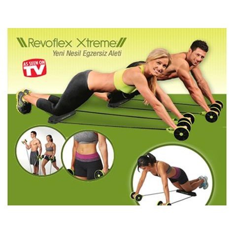 Revoflex Xtreme Alat Olahraga Ringkas Alat Gym Alat Olahraga Tali