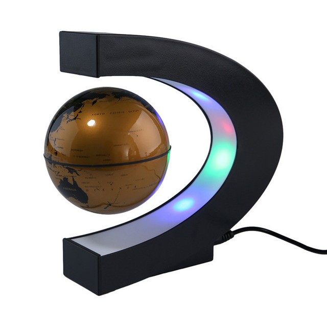 FMFIT floating globe 360 led earth bola dunia melayang magnetic with base