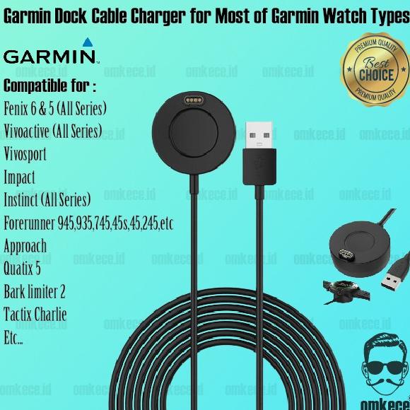 Garmin Charger Vivoactive 3 / Vivoactive 3 Music Dock Charging Cable