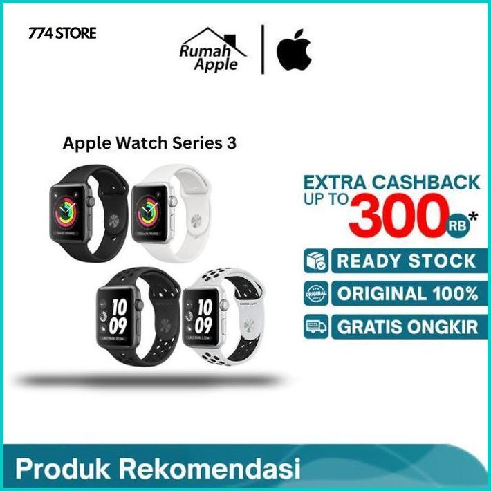 (IBOX) Apple Watch Series 3 Nike 42mm 38mm Black Grey Pink Gold White 774 Store