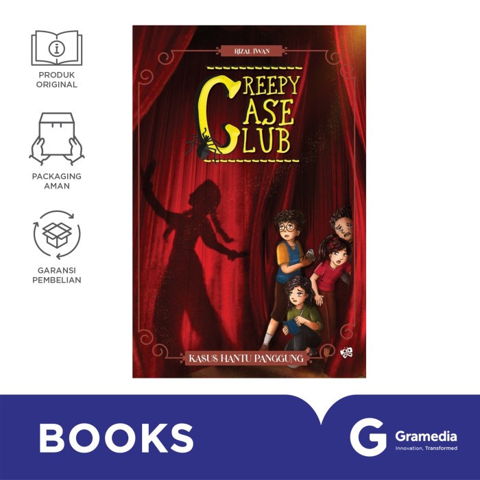 

Novel Creepy Case Club 6 Kasus Hantu Panggung