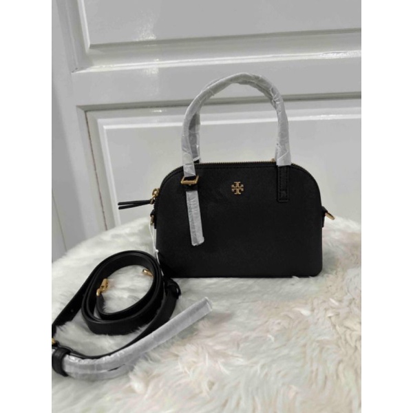 Emerson Dome Satchel Black