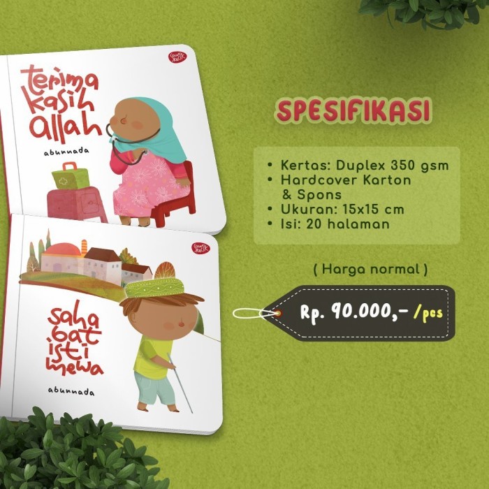 

Sale!! Buku Cerita ardok Abun Nada Sahabat Istimewa Terimakasih Allah