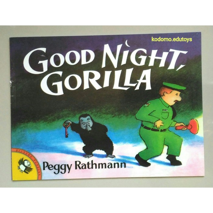 

Baru!! Good Night, Gorilla by Peggy Rathmann,Buku Import Anak Cerita Anak