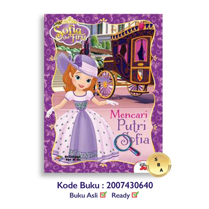 

Disc!! Buku Sofia The First Meni Putri Sofia Tim Efk