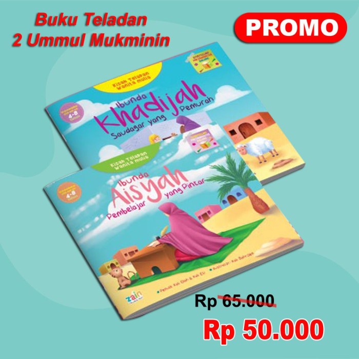 

New!! Buku Cerita Anak : Kisah Tela2 Ummul Mukminin