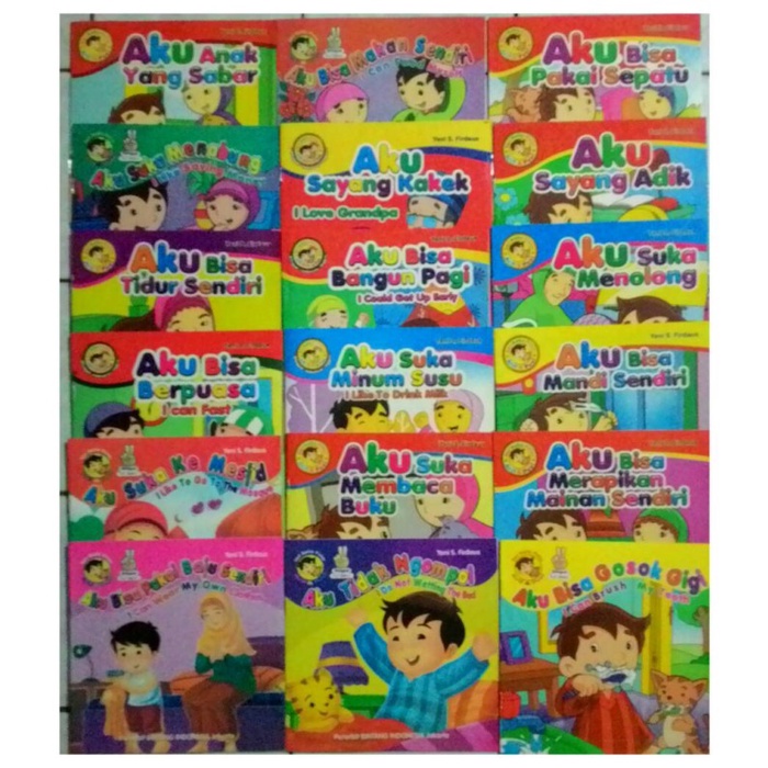 

Populer Seri Balita Pintar 1 Paket isi 18 Buku