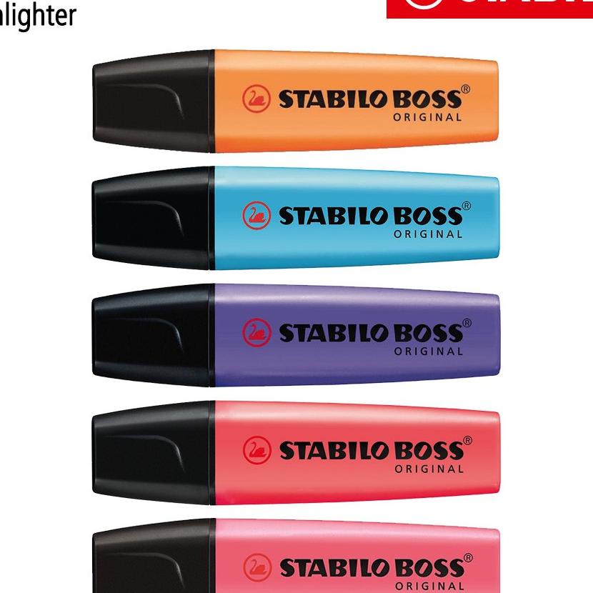

Stabilo Set 5 - Stabilo Boss / Highlighter Marker Isi 5