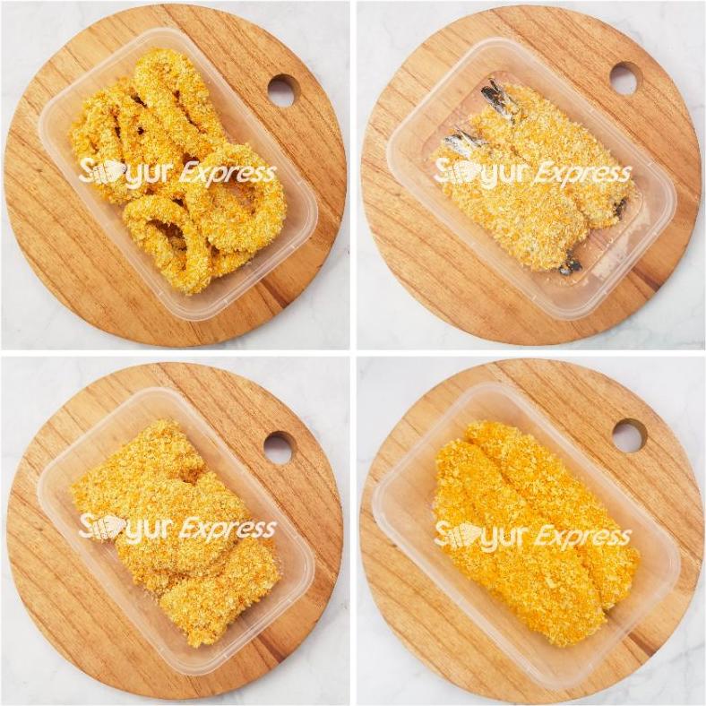 

Ready KIRIM INSTAN Aneka Katsu Siap Goreng