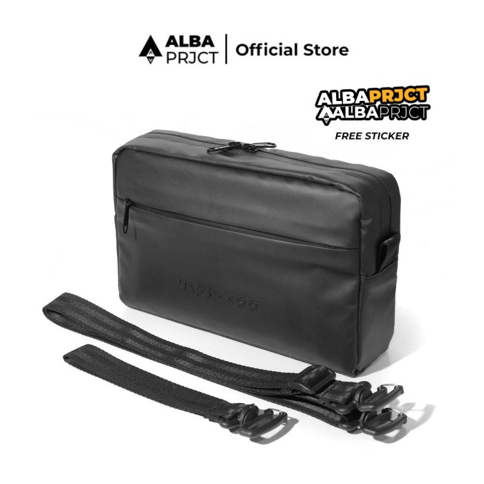 ALBA PROJECT "HENZO MAX" HANDBAG CLUTCHBAG SLINGBAG WATERPROOF