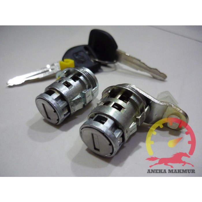 Baru Door Key Set Anak Kunci Set Honda Civic Ferio 1996-1999 Silinder Kunci