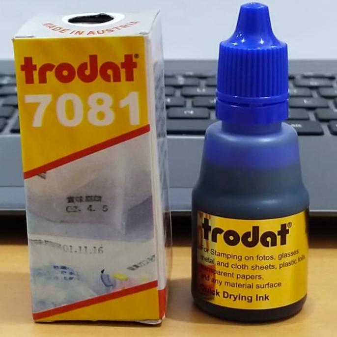 

TINTA STEMPEL TRODAT PERMANENT INK STAMP 25ML 7081 LM