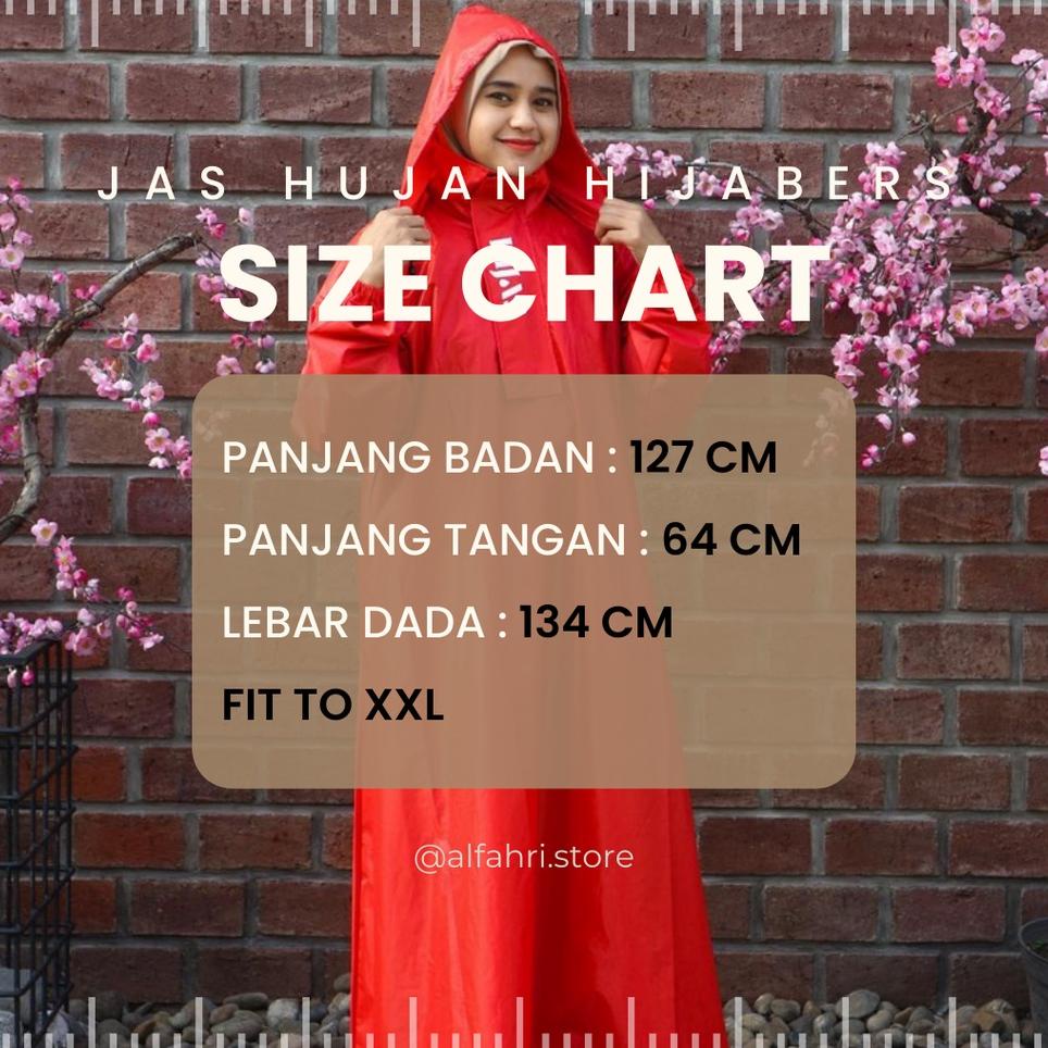 Jas Hujan Wanita Ponco Syari / Jas Hujan Syar'I / Jas Hujan Wanita / Jas Hujan Rok Wanita / Jas Ujan