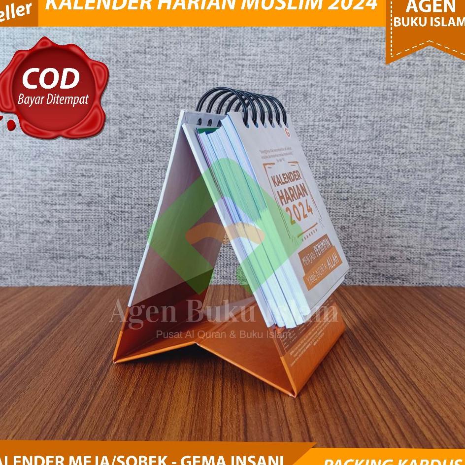 

Kalender Islam 2024 Kalender Harian Muslim Kalender Meja Kalender Duduk Tahun 2024 Gema Insani Baru Bisa Bayar Di Tempat Cod