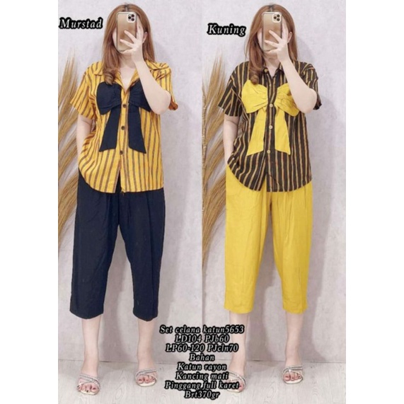SETELAN CELANA KATUN 5653 KATUN RAYON
