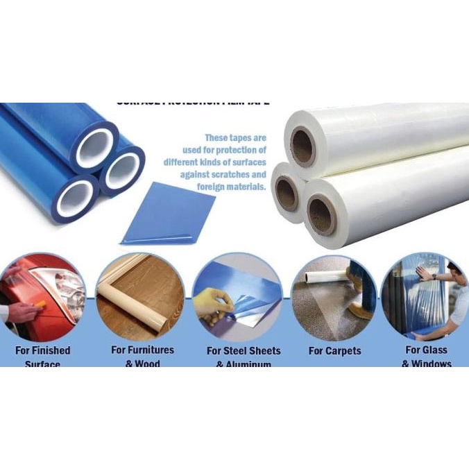

Surface Protection Film Tape Black White Eco Surface Film Protection Termurah