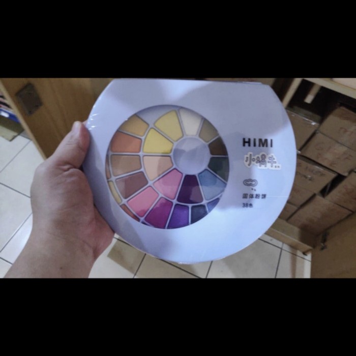 

HIMI MIYA WATER COLOR CAKE 38 WARNA ORIGINAL TERBARU