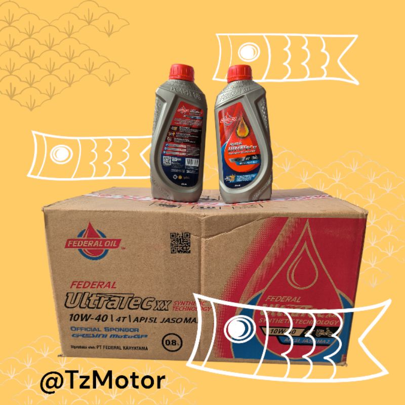 Oli Federal Ultratec Supreme 800 ml.. 1 dus = 24 btl