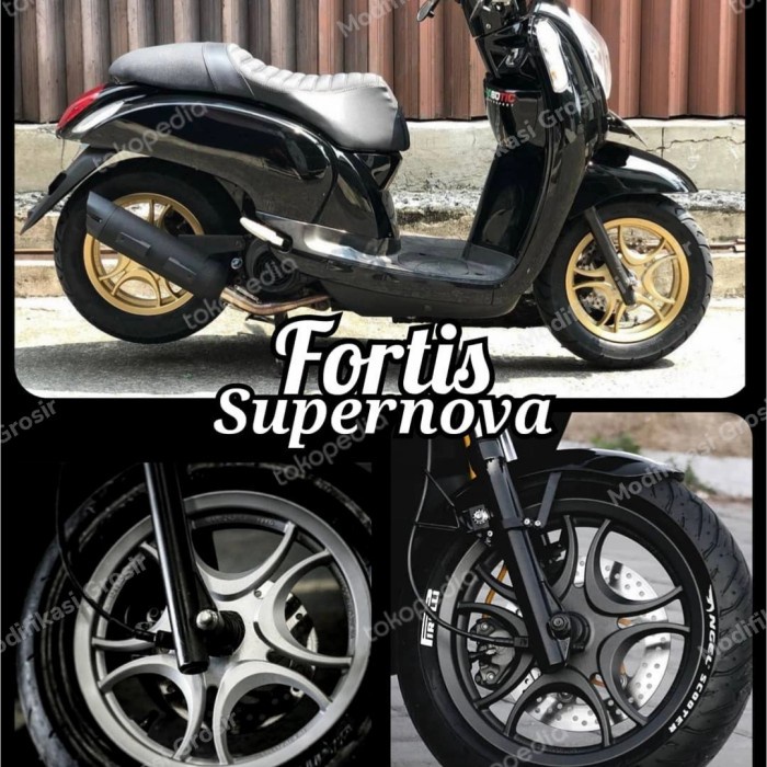 VELG RACING TAPAK LEBAR PAKO SUPERNOVA NEW SCOOPY RING 12