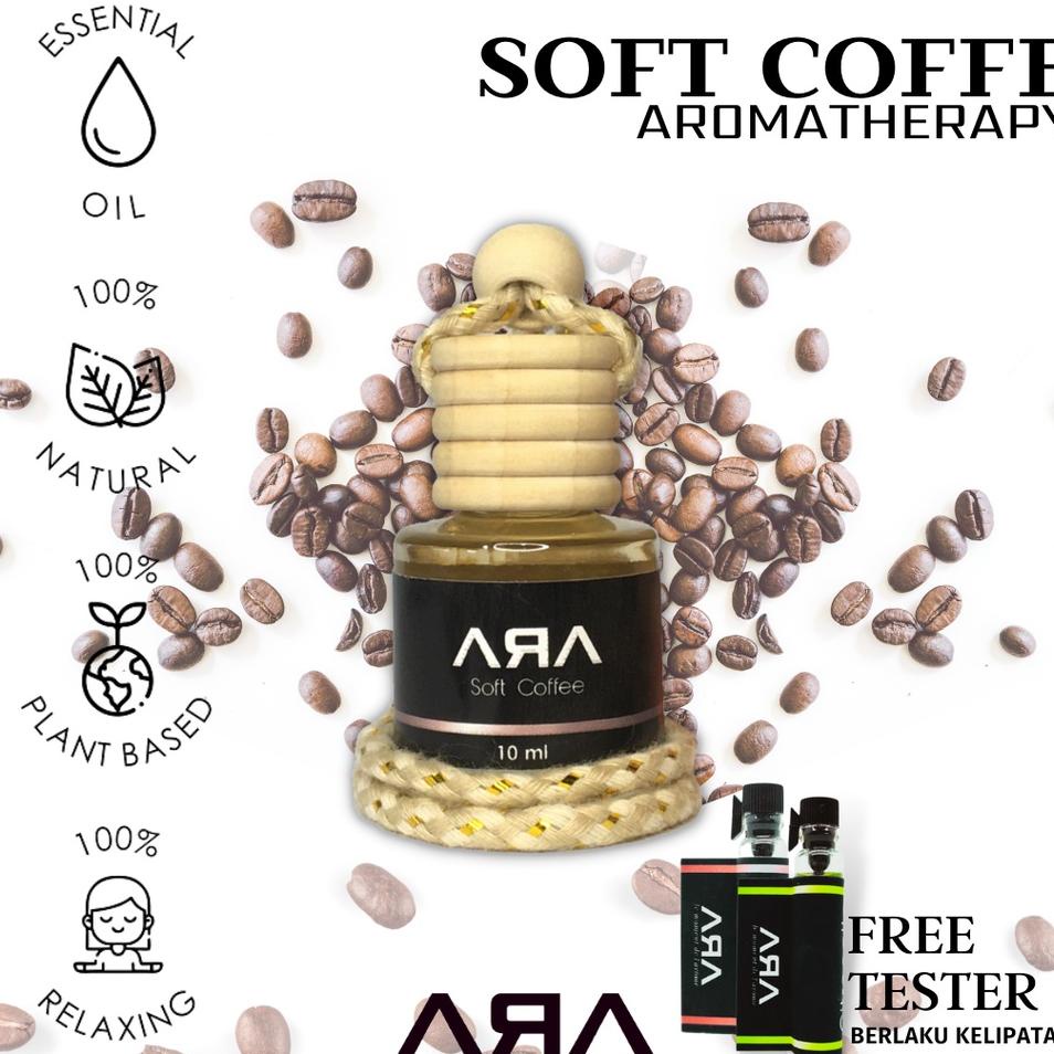 Rumah Wangi Ara - Parfum Pewangi Mobil Kopi Soft Coffee Gharum Ruangan
