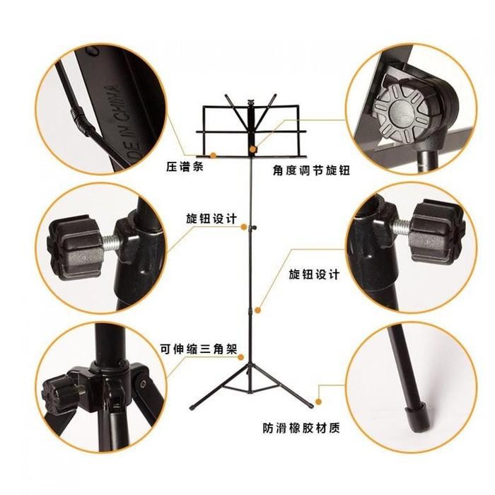 Stand Partitur - Terlaris Stand Partitur - Buku Lagu - Teks Tempat Buku Lagu / Pidato