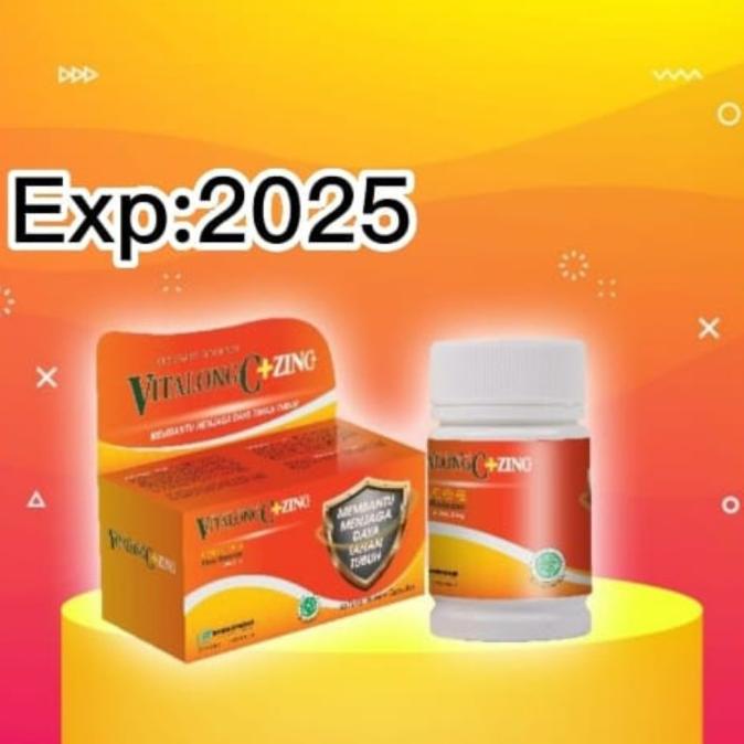 Vitalong c zinc / Vitamin vitalong c zinc botol