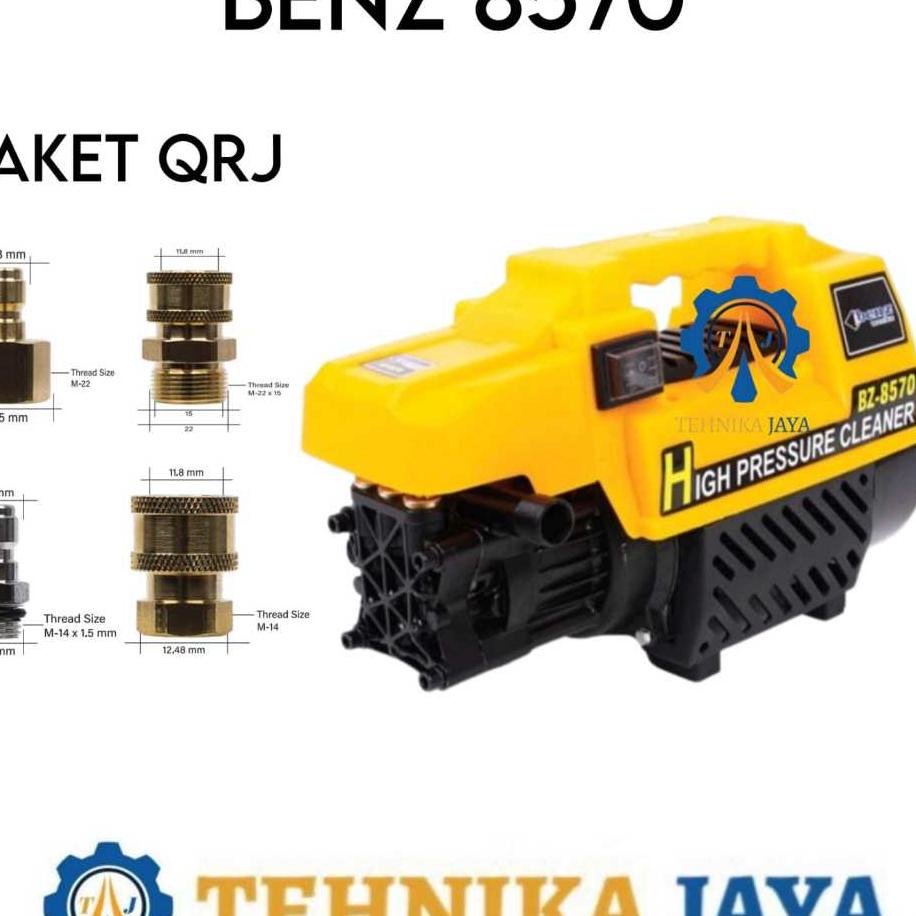 Jet Cleaner Benz 8570 Mesin Cuci Steam Motor Mobil Ac Bz-8570