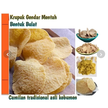 

Kerupuk Gendar Gurih Renyah 50 gram