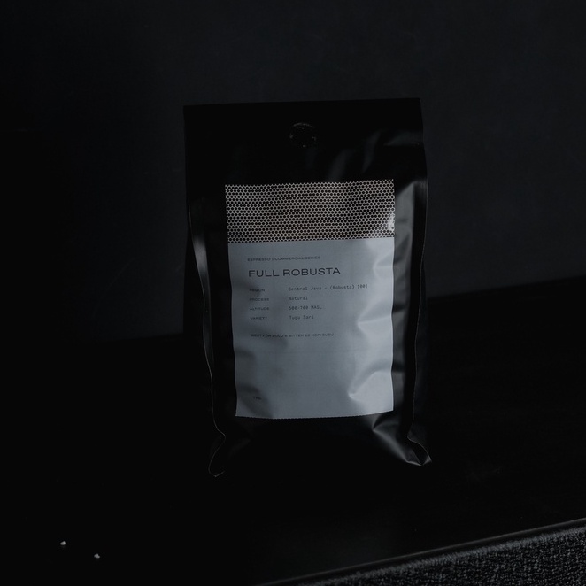 

FULL ROBUSTA | SINGLE ORIGIN ROBUSTA | NATURAL | COMMERCIAL COFFEE ESPRESSO 1000gr