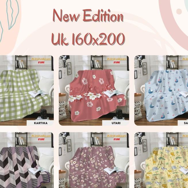 Kintakun Selimut Cro Flanel Uk 160X200 Selimut Bulu / Selimut / Selimut Dewasa / Kintakun